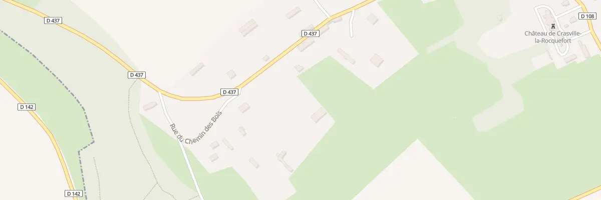 Plan du 9 Rue de la Motte Feodale à Crasville-la-Rocquefort