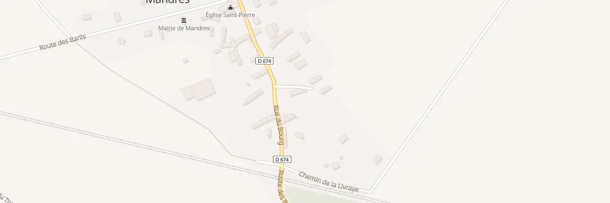 Plan du 10 Imp du Bourg à Mandres