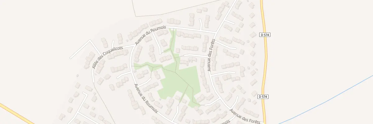 Plan du 3 All de la Londe à Grand Bourgtheroulde