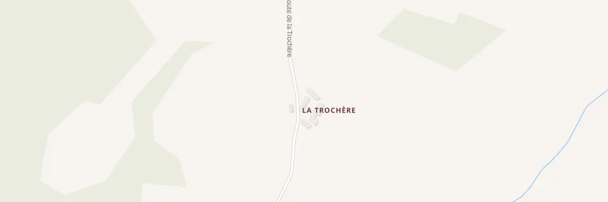 Plan du 1 La Trochere à Chaumussay