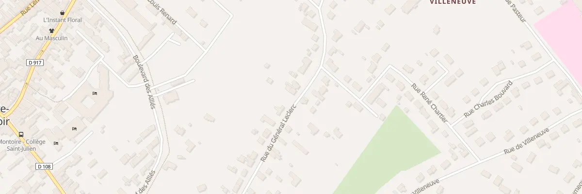 Plan du 39 Rue du Général Leclerc à Montoire-sur-le-Loir