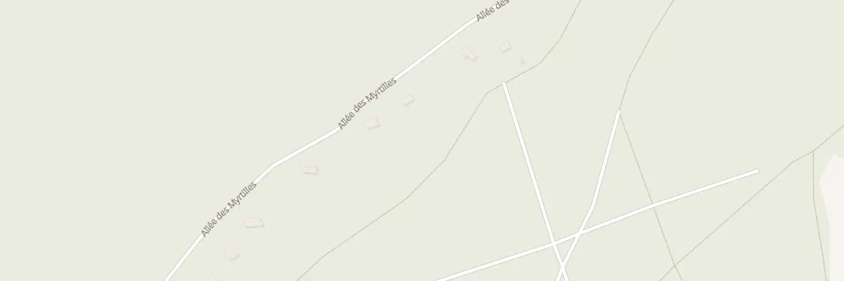 Plan du 5 All des Myrtilles à Pullay