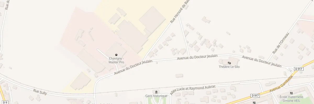 Plan du 4 Rue Balzac à Montoire-sur-le-Loir