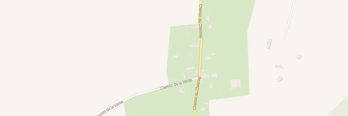 Plan du 14 Che du Chesnay à Bémécourt