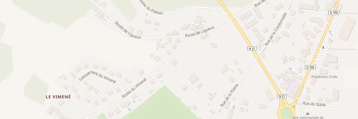 Plan du 10 Rue de la Plaine à Sarliac-sur-l’Isle