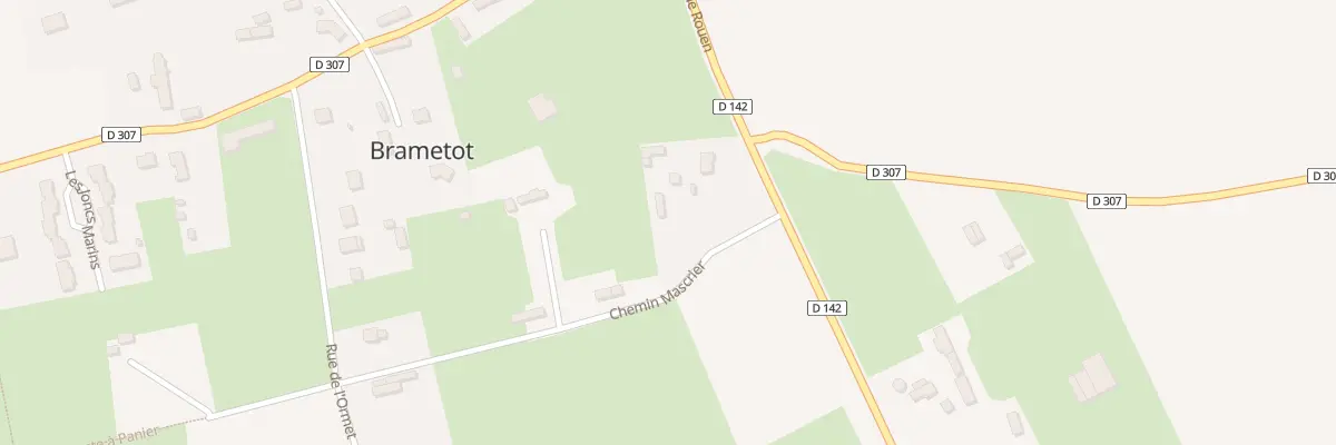 Plan du 2 Che Mascrier à Brametot