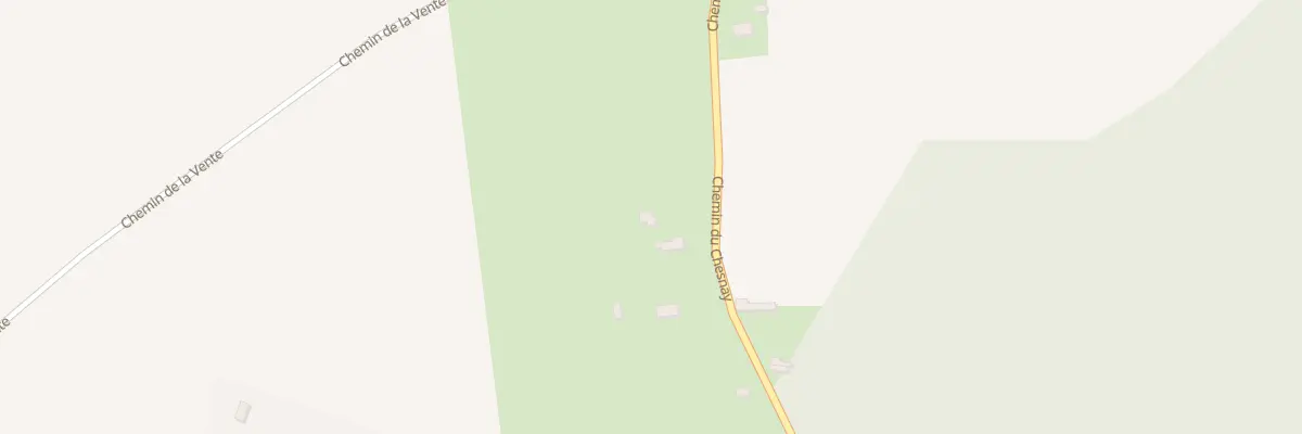 Plan du 16 Che du Chesnay à Bémécourt