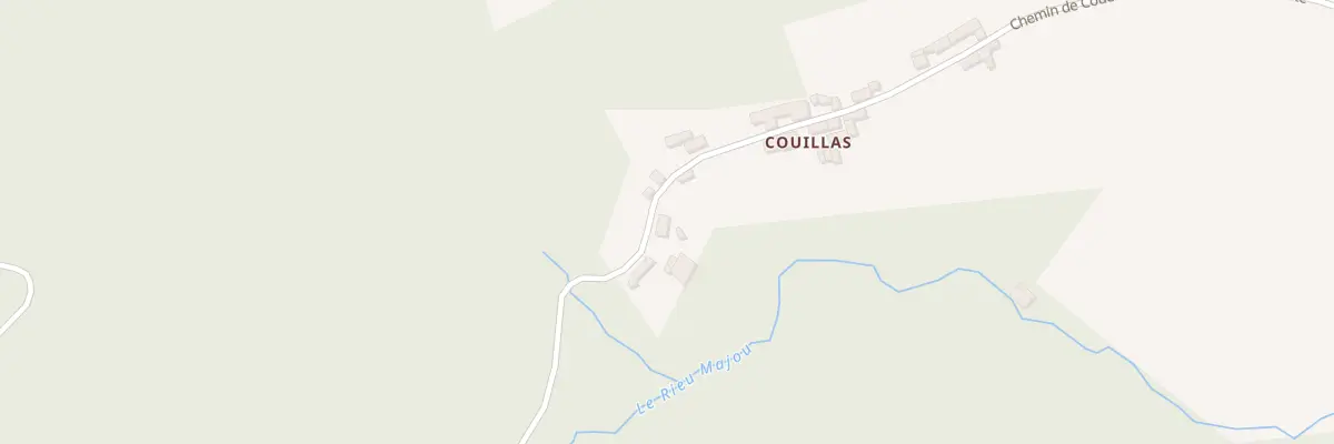 Plan du 455 Che de Coueillas à Chein-Dessus