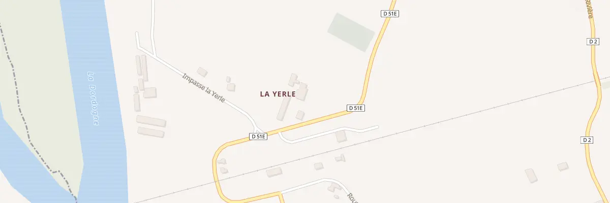 Plan du 103 La Yerle à Alles-sur-Dordogne