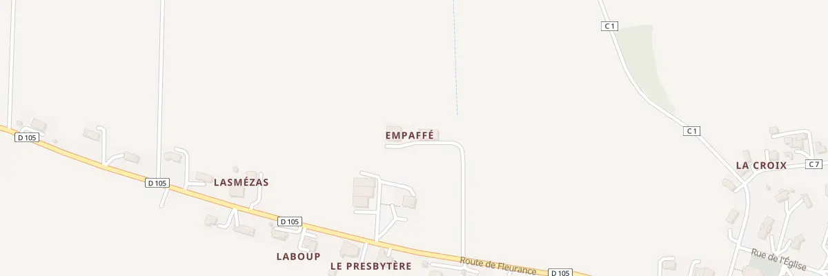 Plan du 5015 A Empaffe à Sainte-Marie