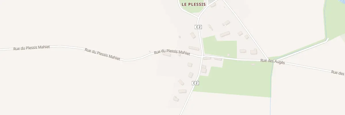 Plan du 1 Rue du Plessis Mahiet au Plessis-Sainte-Opportune