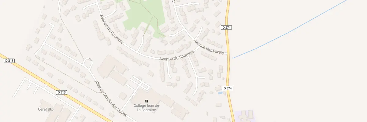 Plan du 22 All des Primevères à Grand Bourgtheroulde