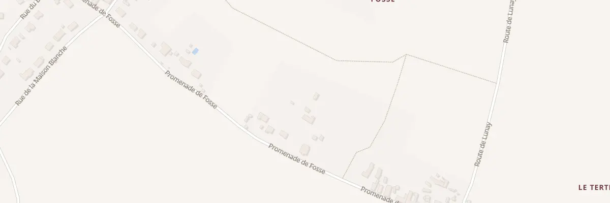 Plan du 8 Prom de Fosse à Montoire-sur-le-Loir
