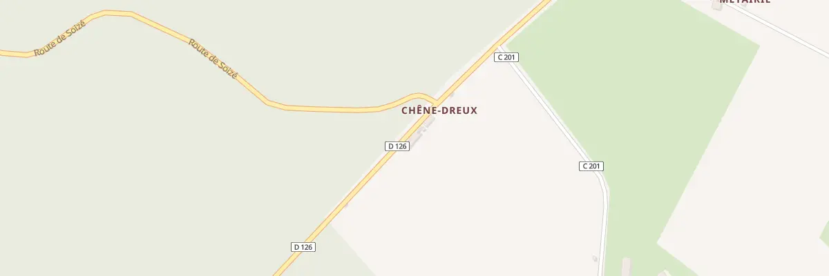 Plan du 33 Rte de la Croix Champagne à Saint-Ulphace