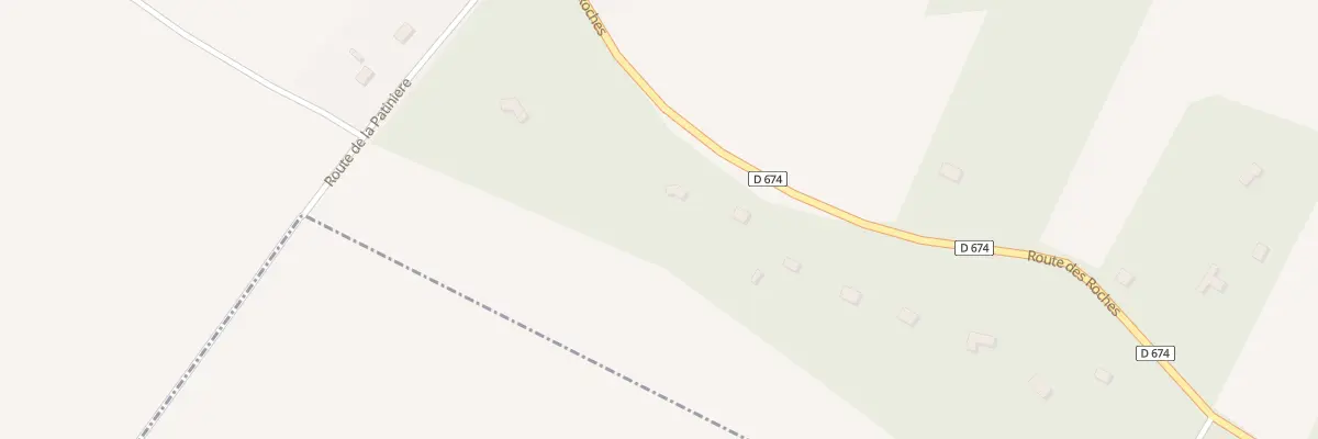 Plan du 6 Rte des Roches à Mandres