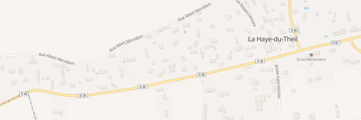 Plan du 5001 Rte de Brionne à La Haye-du-Theil