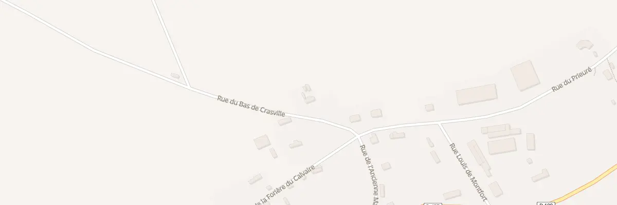 Plan du 6 Rue du Bas de Crasville à Crasville-la-Rocquefort