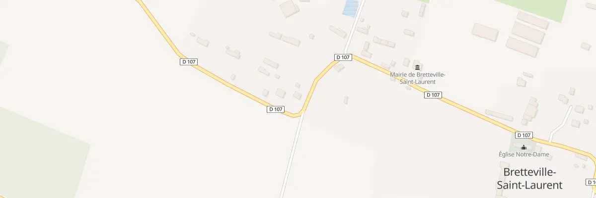 Plan du 40 Rte de l’Eglise à Bretteville-Saint-Laurent