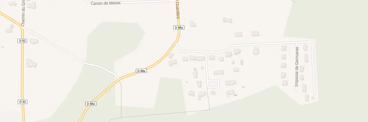 Plan du 2 Chem de Replas à Beauchalot