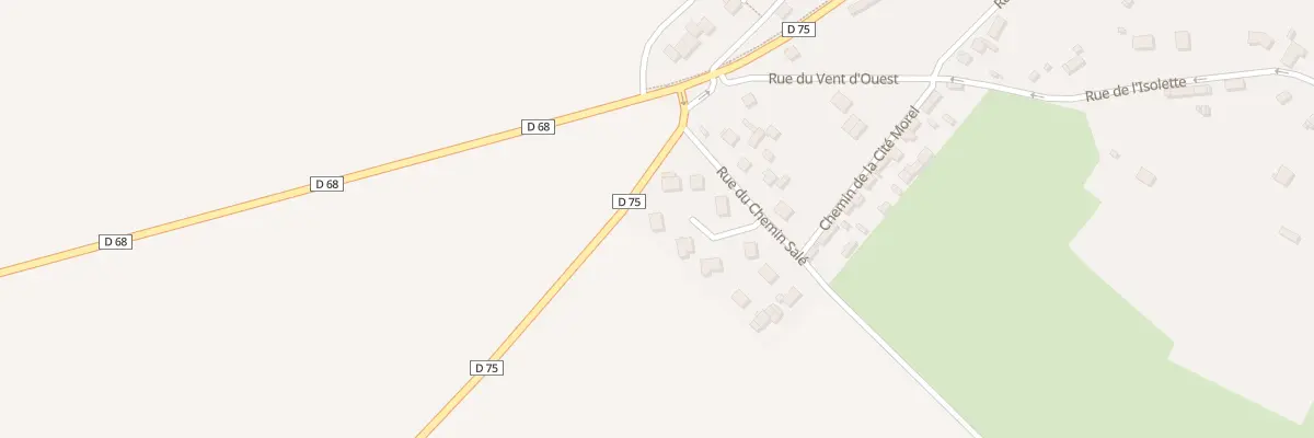 Plan du 7 Cite du Chemin Sale à Saint-Aubin-sur-Mer