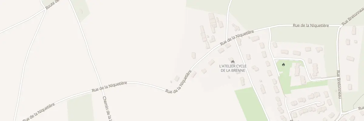 Plan du 16B Rue de la Niquetière à Reugny
