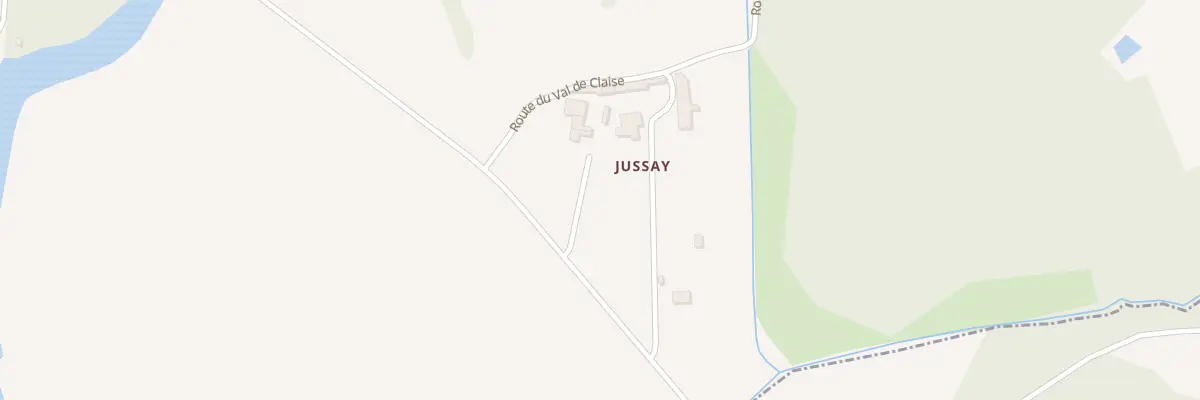 Plan du 5 Jussay à Chaumussay