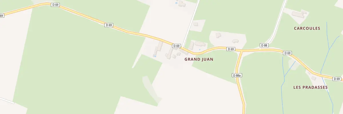 Plan du 4 Grand Juan à Castillon-de-Saint-Martory