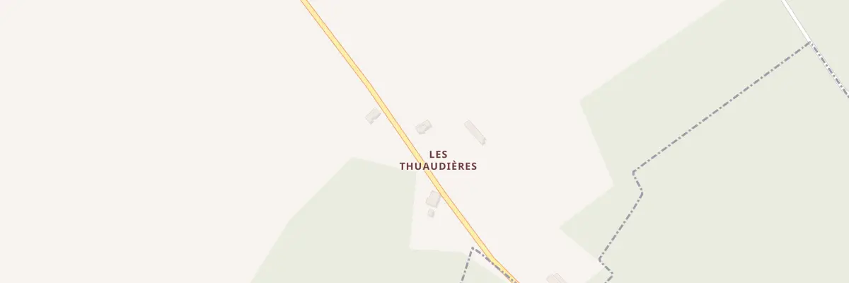 Plan du 72 Les Thuaudieres à La Chapelle-Fortin
