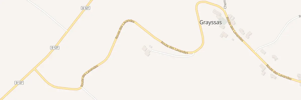 Plan de Rte des Lavandes à Grayssas