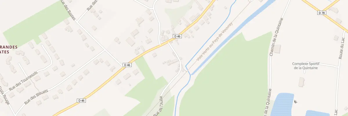 Plan du 1 Rue de l’Aubé à Chançay