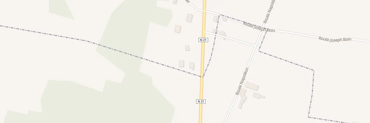 Plan du 3422 Rte de Gavarnie à Négrondes