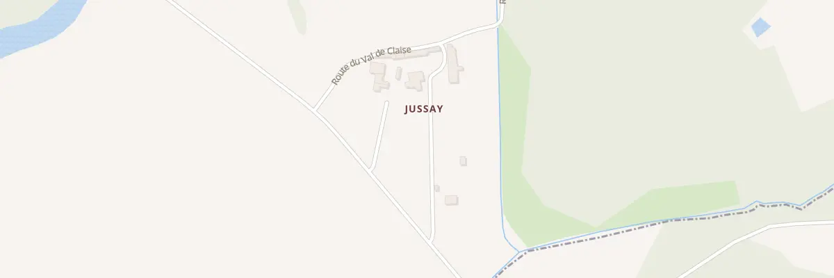 Plan du 35 Jussay à Chaumussay
