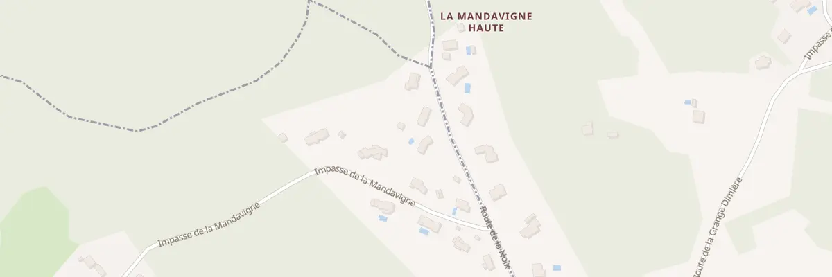 Plan du 2333 Rte de la Noix à Sarliac-sur-l’Isle