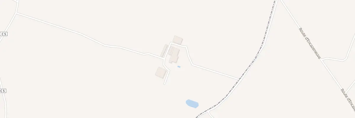 Plan du 5032 A la Bordeneuve à Homps