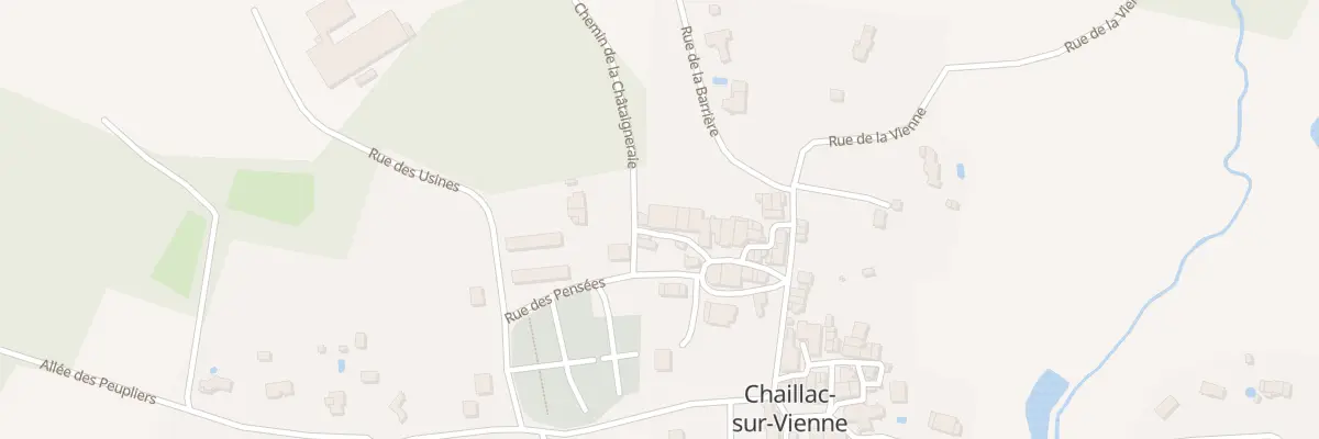 Plan du 20 Rue des Glycines à Chaillac-sur-Vienne
