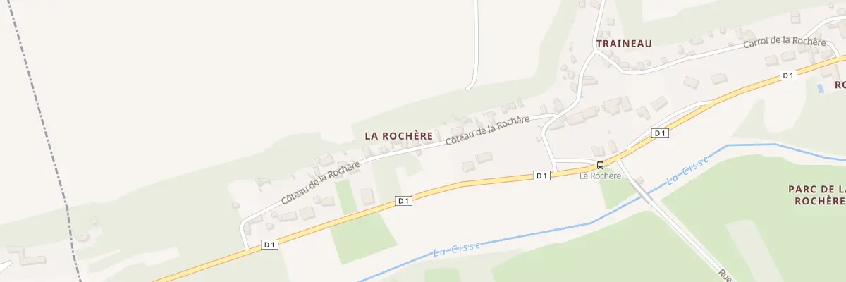 Plan du 166 Coteau de la Rochère à Noizay