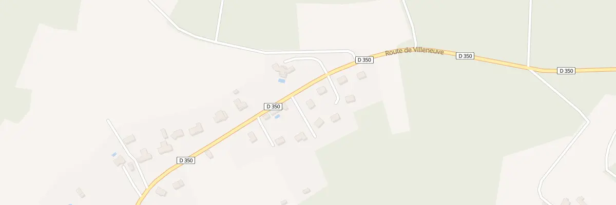 Plan du 12 Rte de Villeneuve à Brigueuil