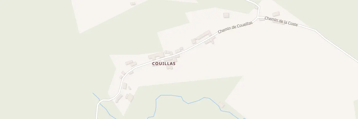 Plan du 135 Couillas à Chein-Dessus