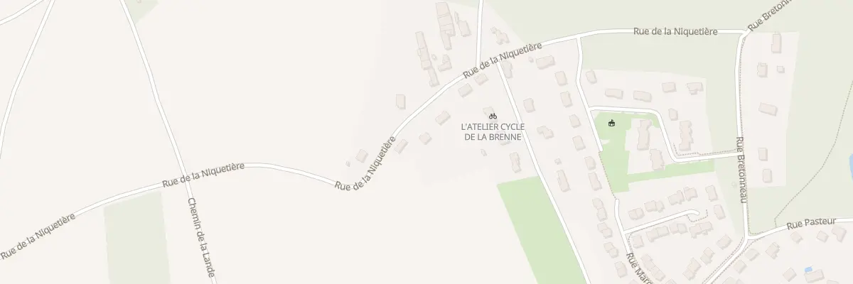 Plan du 5 Rue de la Niquetière à Reugny