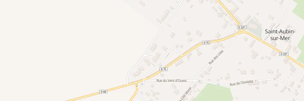 Plan du 13 Cite des Forrieres à Saint-Aubin-sur-Mer