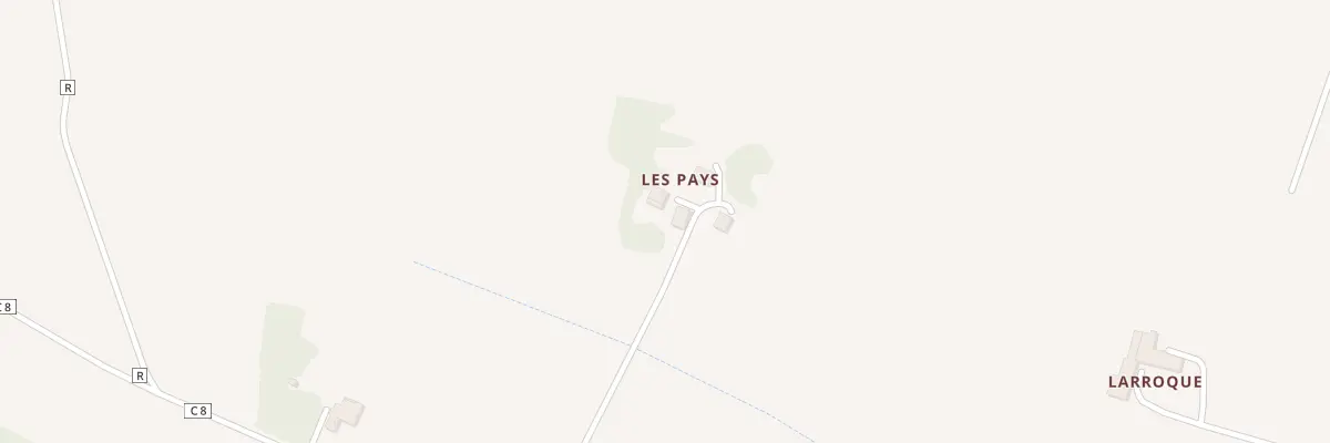 Plan du 616 Chem du Has à Escornebœuf