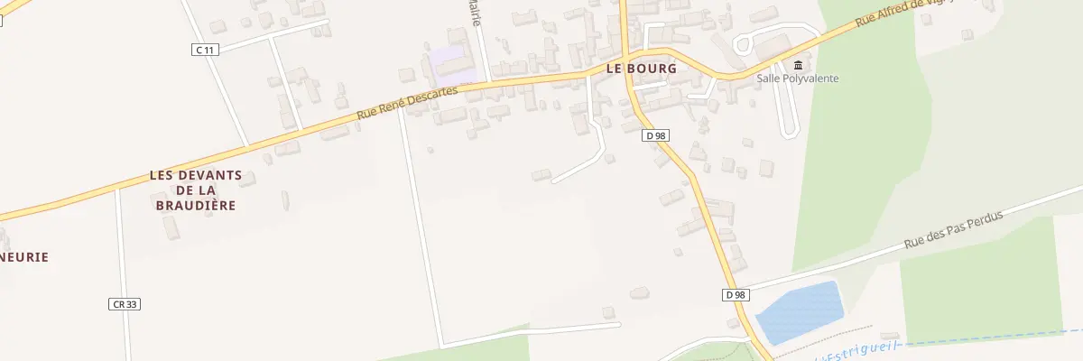 Plan du 3 Chem des Ecoliers à Ciran