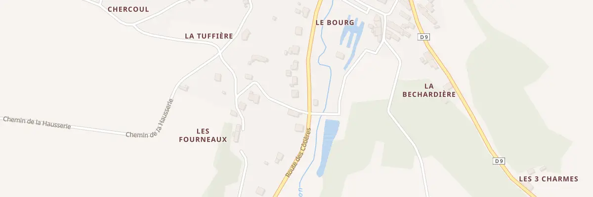 Plan du 2 Les Fourneaux à Saint-Arnoult