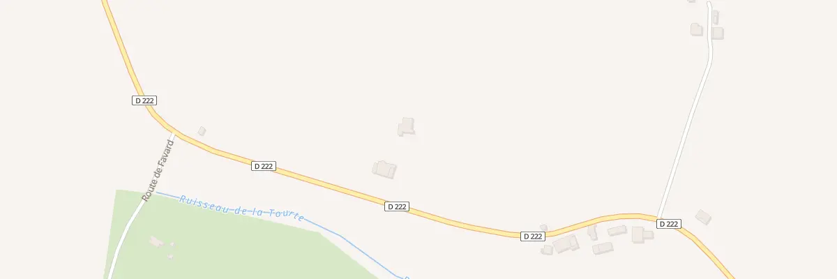 Plan du 1190 Rte de Saint Aubin à Trentels