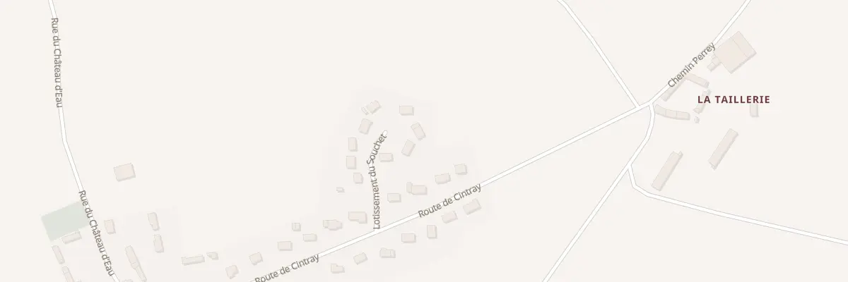 Plan du 7 Lot du Souchet à Mandres