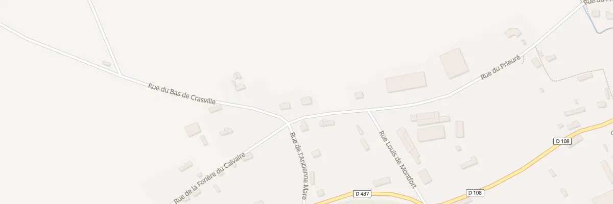 Plan du 6 Rue du Prieure à Crasville-la-Rocquefort