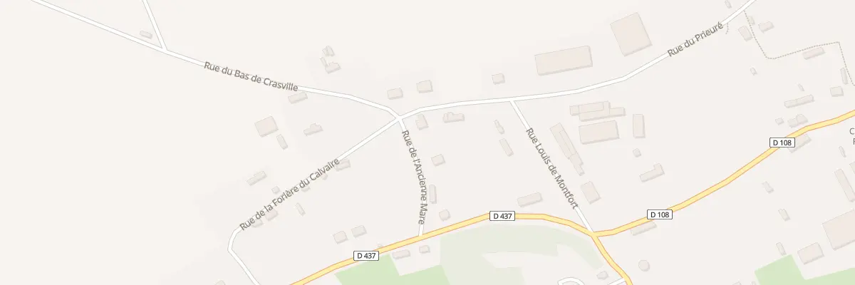 Plan du 2 Rue de l’Ancienne Mare à Crasville-la-Rocquefort