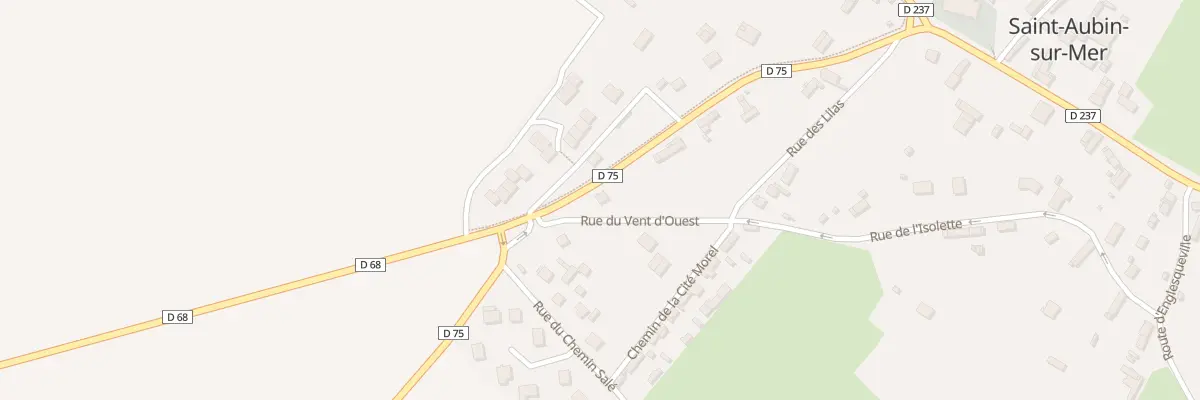 Plan du 45 Rue du Vent d’Ouest à Saint-Aubin-sur-Mer