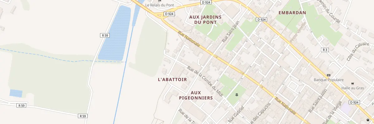 Plan du 3 Rue de la Combe du Midi à Gimont