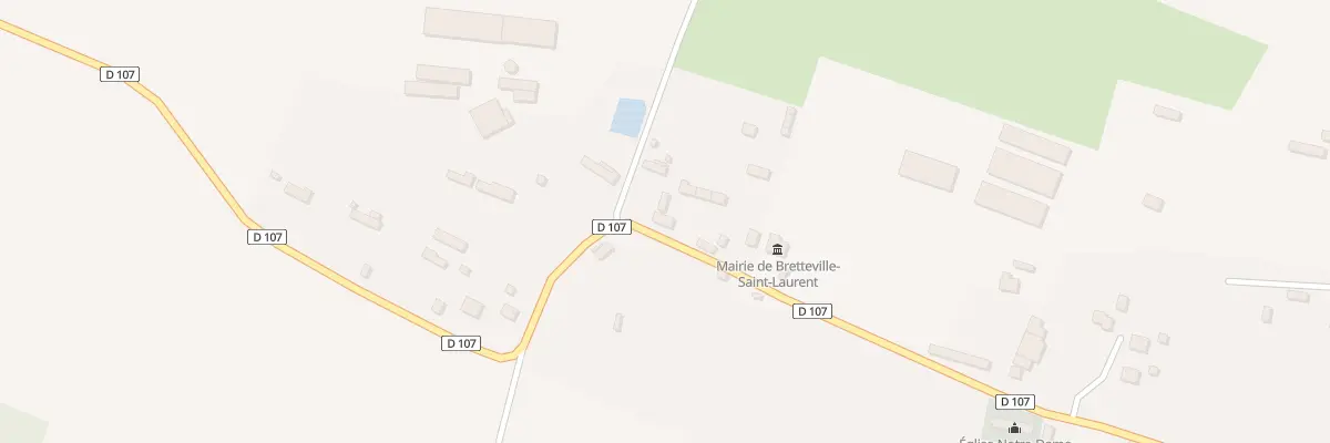 Plan du 32 Rte de l’Eglise à Bretteville-Saint-Laurent